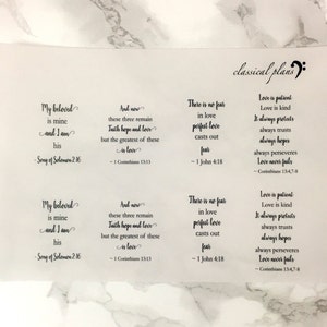 Bible Verse Stickers #7