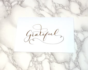 Grateful Card