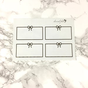 Foiled Gift Labels