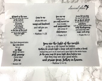Bible Verse Stickers #2