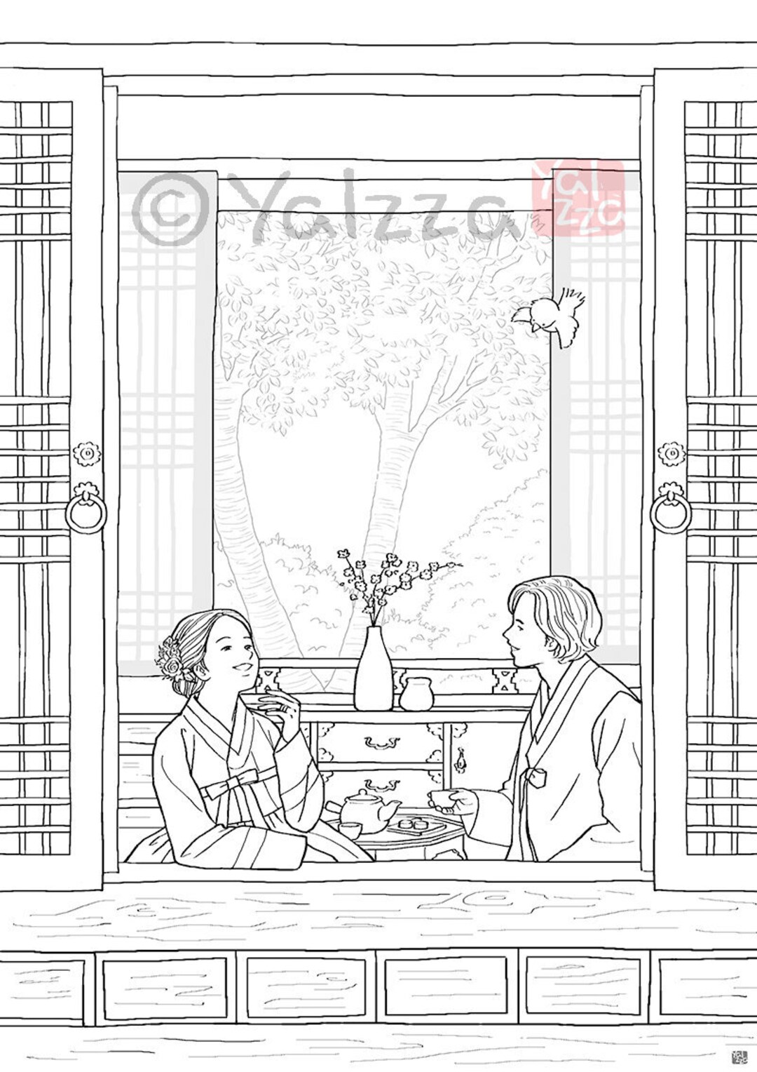 Adult Colouring Page Printable Colouring Pages Lovely - Etsy