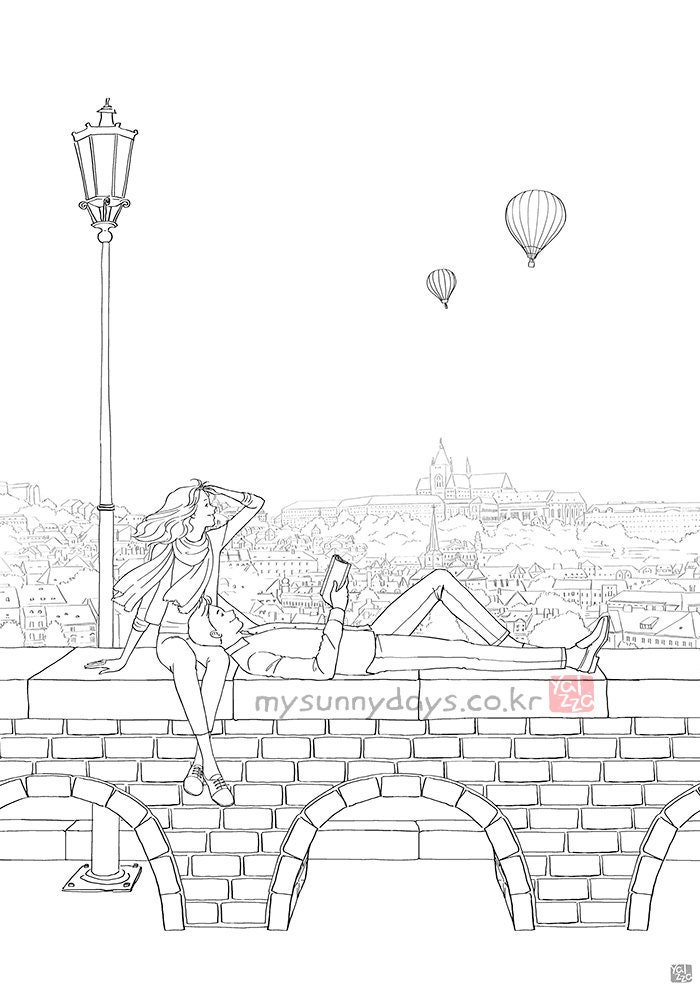 Adult Colouring Page Printable Colouring Pages. A4 size | Etsy