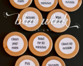 5 Extra Magnets for Chore Charts