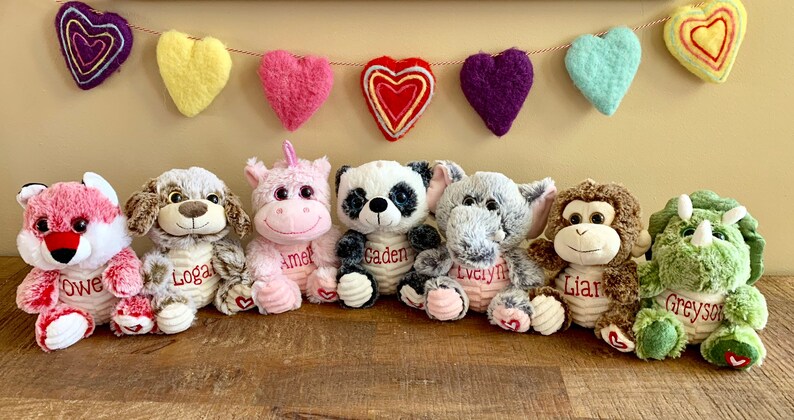 etsy personalized stuffed animal