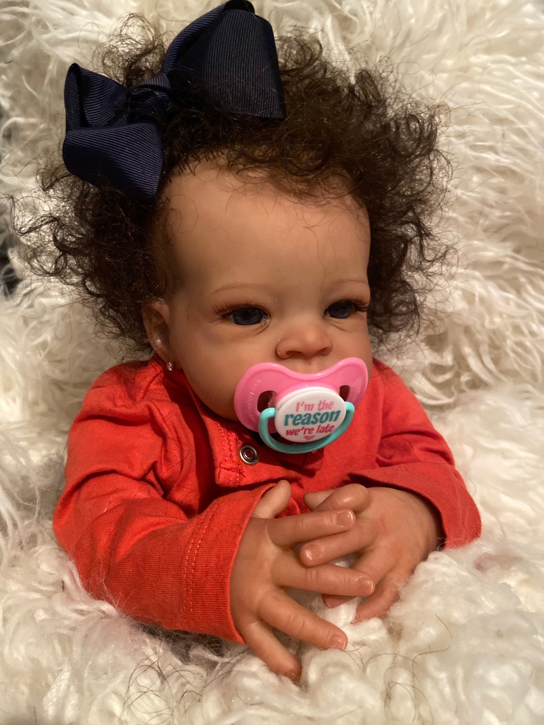 Custom Order Biracial Reborn Baby Girl Etsy