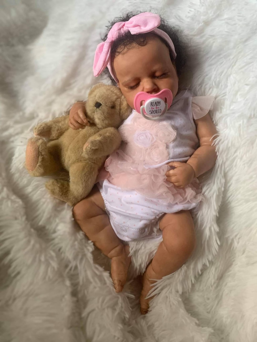 Reborn baby girl sleeping hotsell