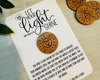 Pocket Hug | Pocket Prayer | Pocket Token | Religious Gift | Prayer Token | Christian Token Hug | Church Gift | Wood Token