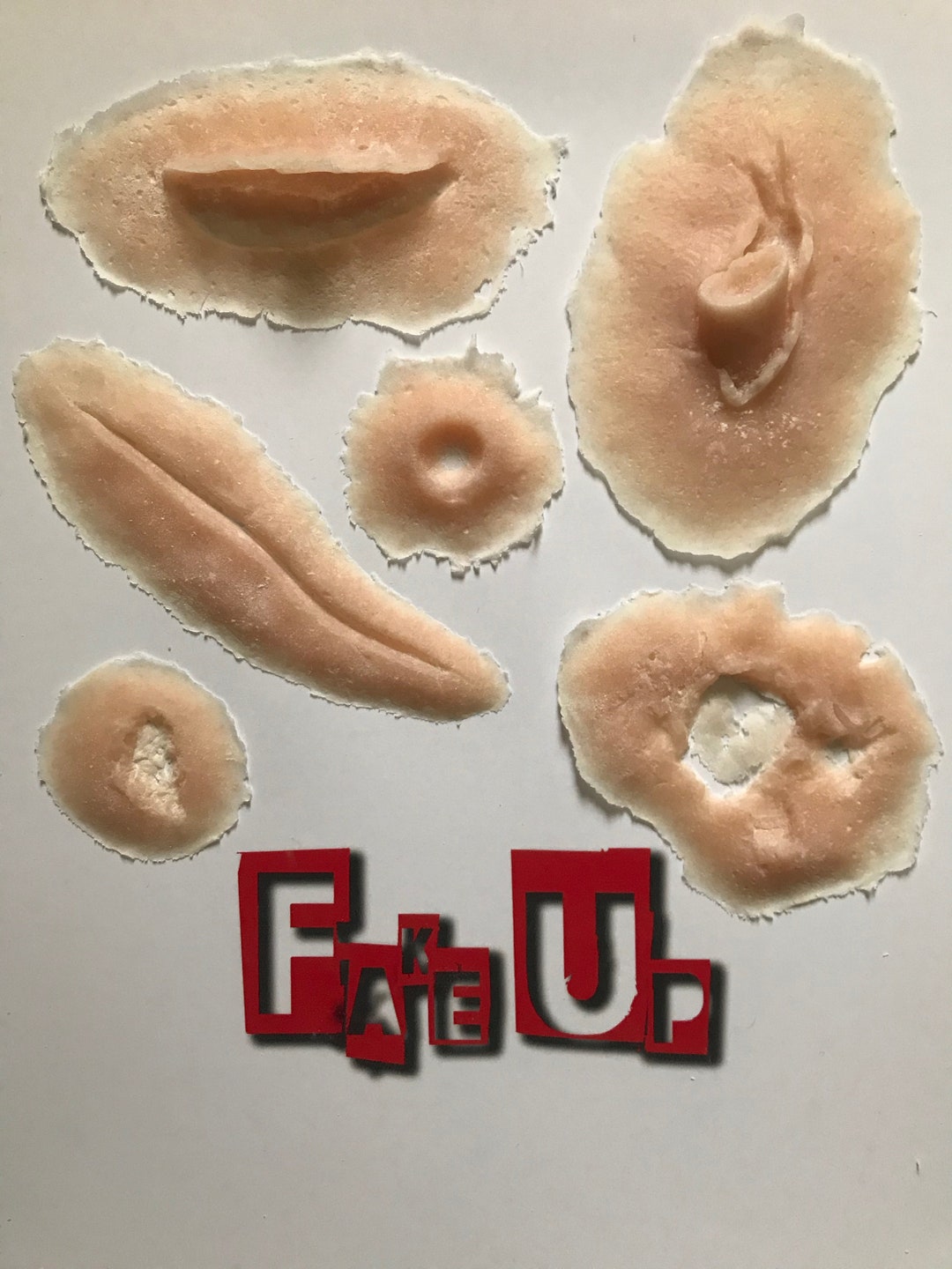 Six Piece Gelatine Prosthetic Kit Etsy