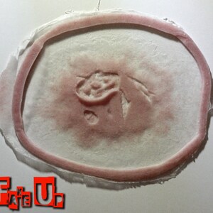 Silikon sfx Prothetik große offene Wunde