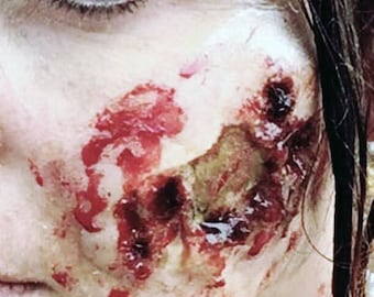 5 efectos especiales de heridas protésicas de gelatina: maquillaje de Halloween