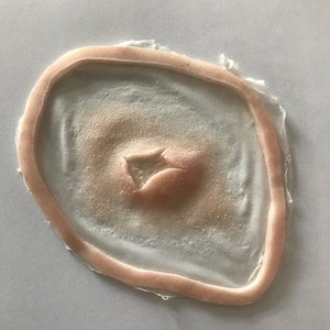 Prótese de pele danificada de silicone SFX encapsulada