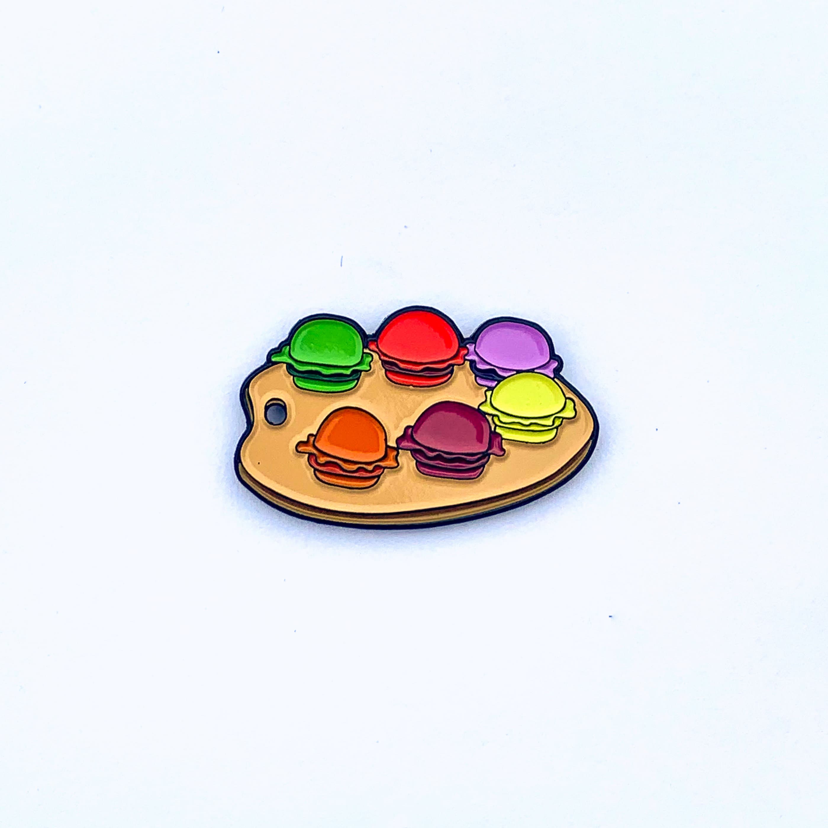 Pretty Patties soft enamel pin