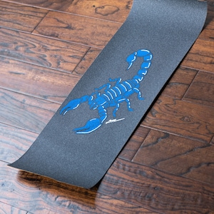 Skateboard Art - Custom Griptape Art - Skateboard Grip Tape - Griptape Skateboard - Scorpion