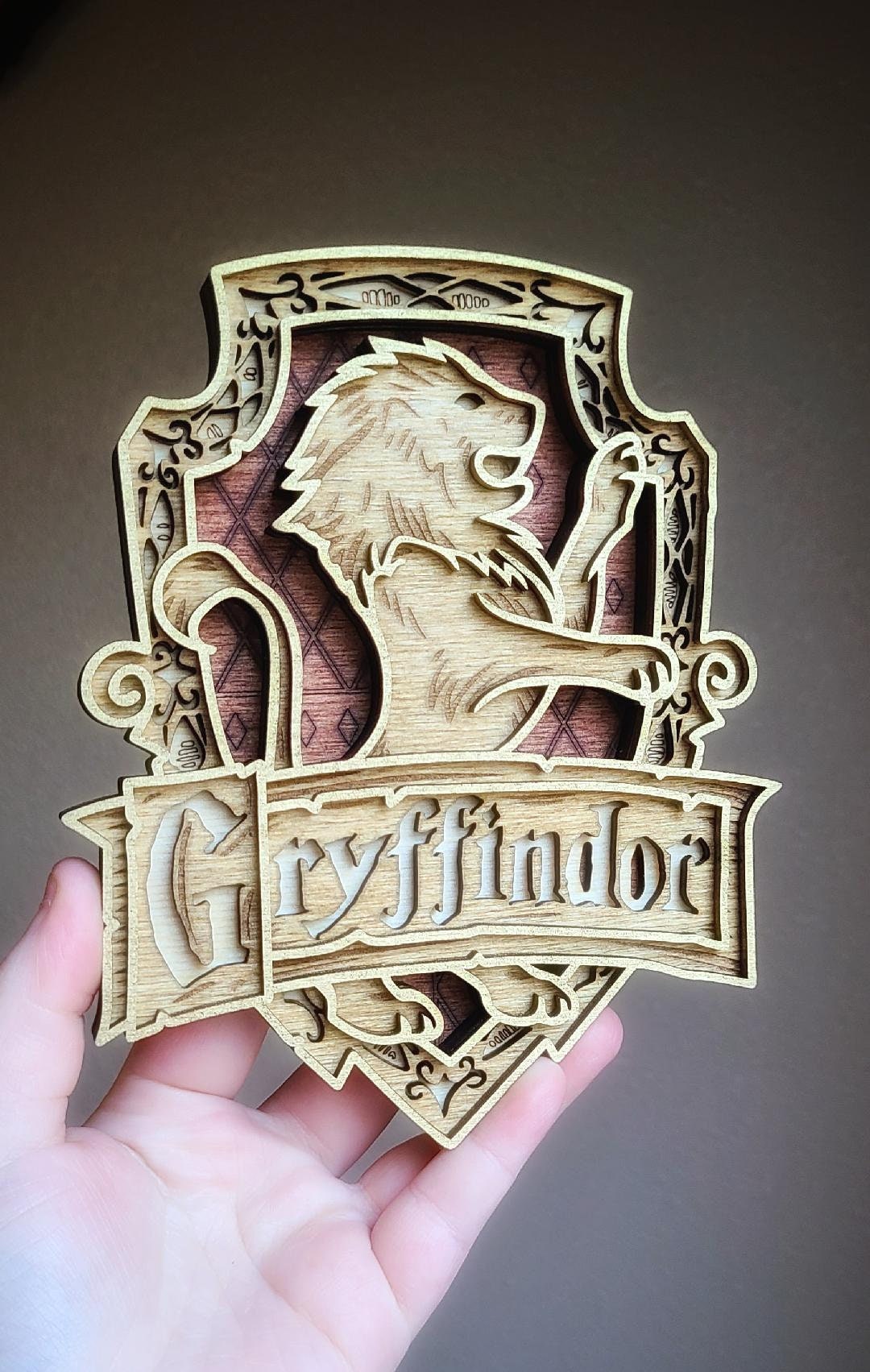 Ravenclaw HP Wood Decoration - Boutique Harry Potter