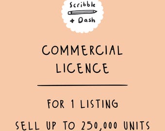 Standard Commercial Use Licence - 250,000 Units