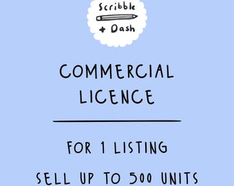 Standard Commercial Use Licence - 500 Units
