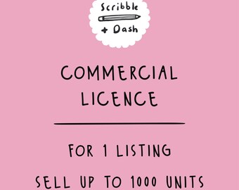 Standard Commercial Use Licence - 1000 Units