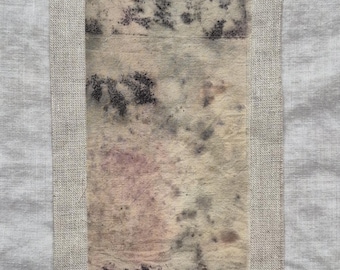 Wild-dyed small wall art tapestry