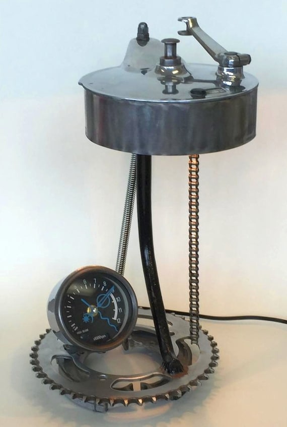 Motorcycle Desk Lamp Table, Motorcycle Table Lamps