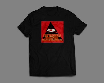 The Triangle Creature from Planet A  T-Shirt