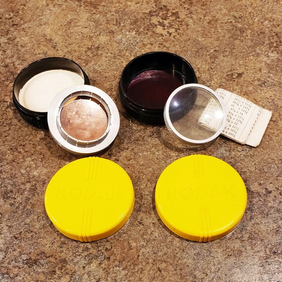 Two Vintage Kodak Camera Lens Attachments Kodak Portra 2 Etsy