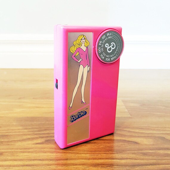 vintage barbie radio