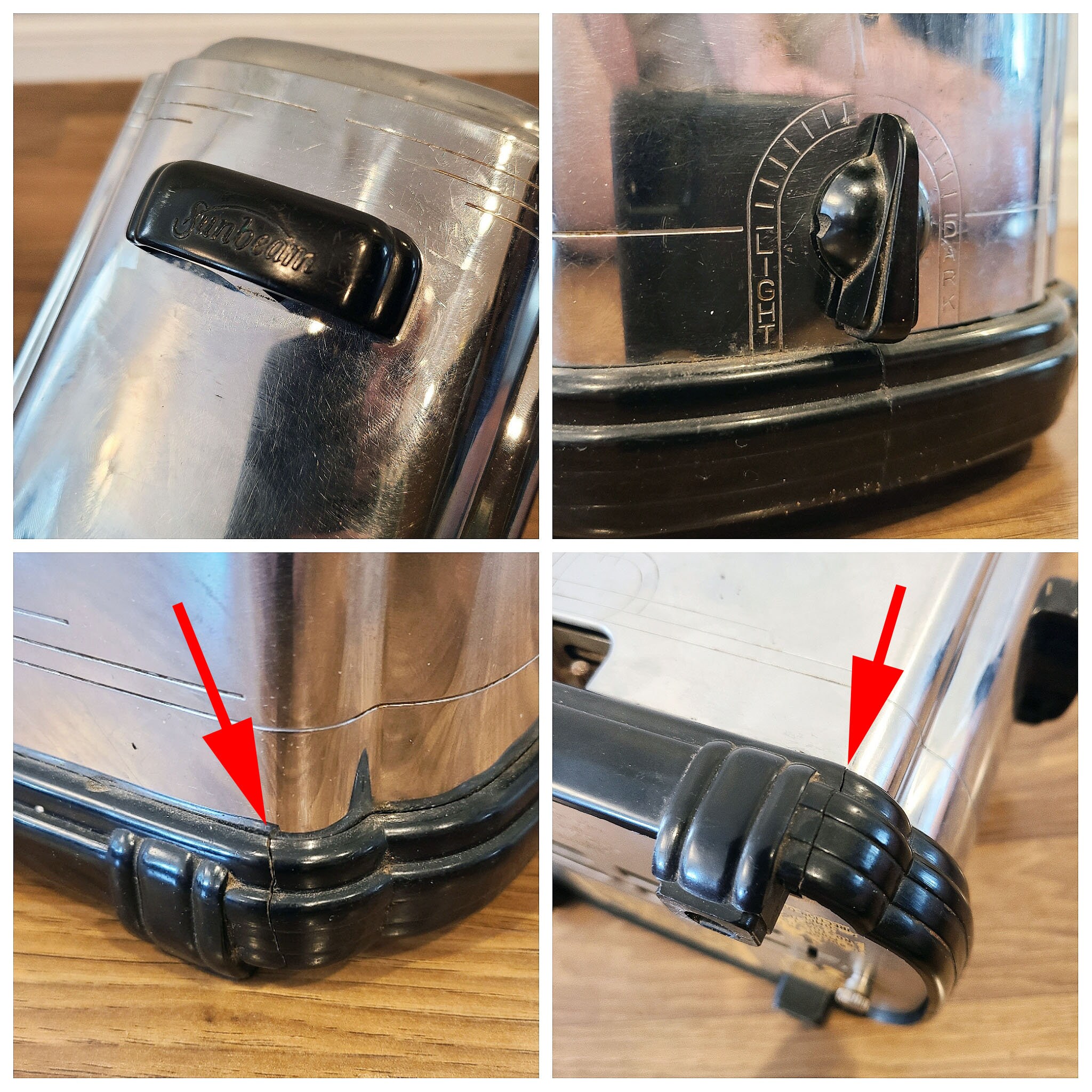 Art Deco 1930s Sunbeam Toaster Model T7 Flexible Shaft Etsy Canada