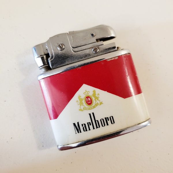 Vintage Marlboro Cigarette Advertising Lighter, Made by Trabi