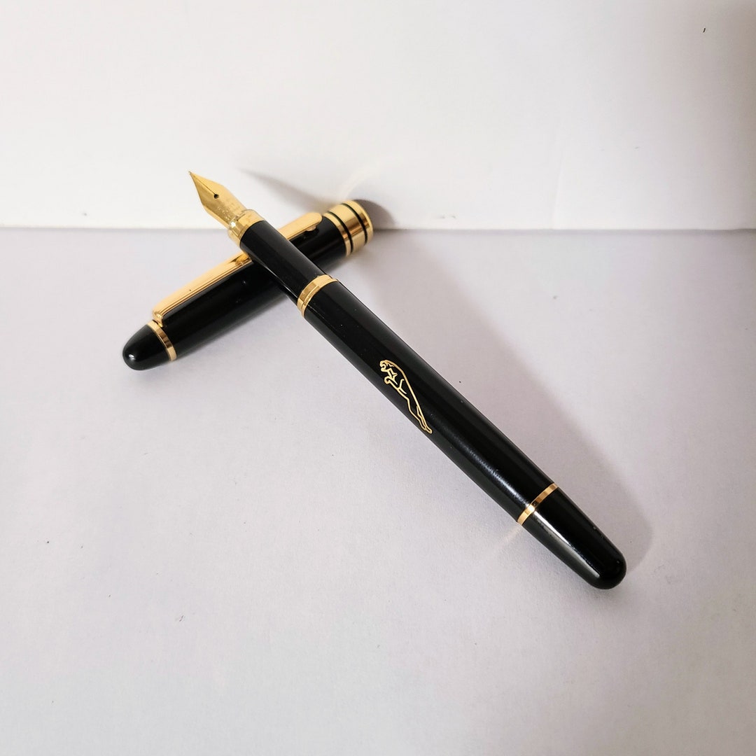 Vintage Jaguar Fountain Pen Iridium Nib Germany Etsy