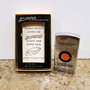 Encendedor delgado ZIPPO de 1969, sin usar, de la Fuerza Aérea de EE. UU., con caja original y manual de instrucciones.