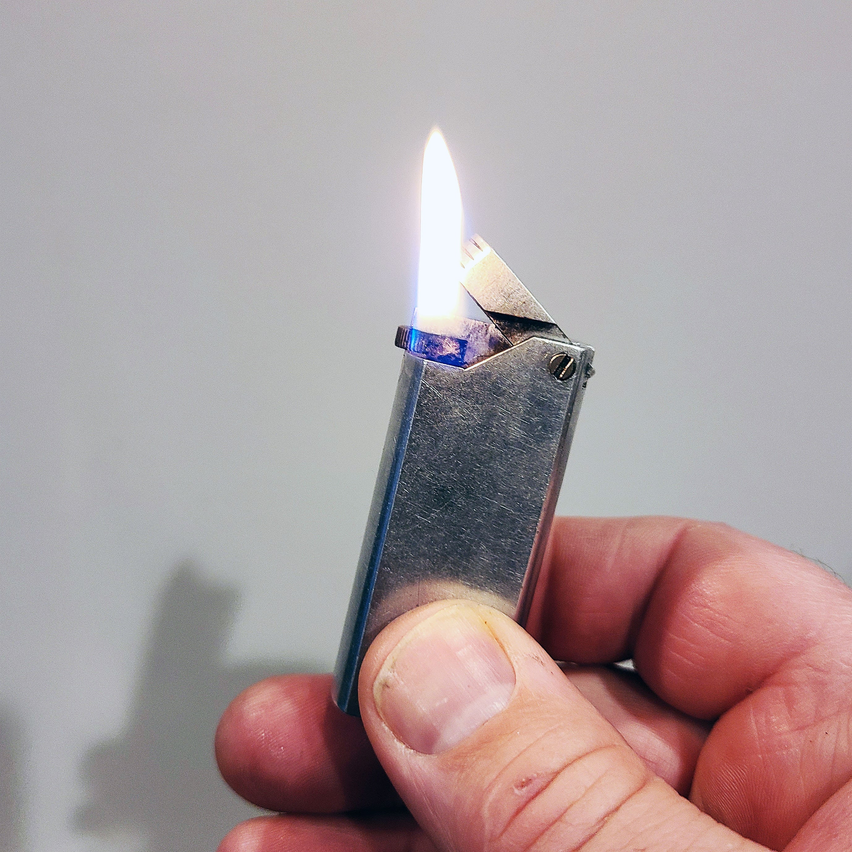 1940s WW2 Aluminum Block Lighter DeLuxe Made In Canada Etsy