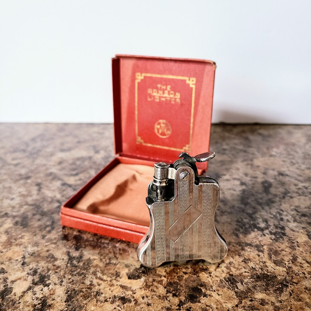 Antique Ronson Banjo Petrol Pocket Lighter Patent 1918 With - Etsy