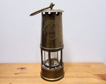 Vintage Brass Lantern, Protector Lamp And Lighting Co, Eccles M&Q Type 6, Working