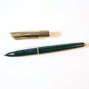 Seltener Vintage 'V V' Füllfederhalter, Made In Italy, Piston Fill, Brevettato