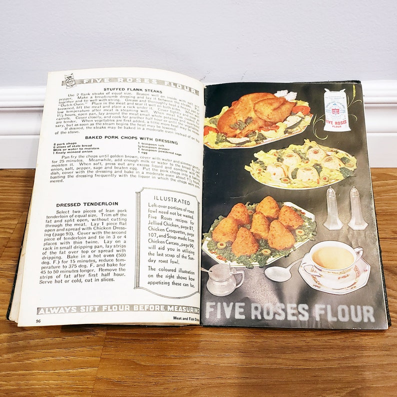1932 Five Roses Flour Cookbook 'A Guide To Good Etsy