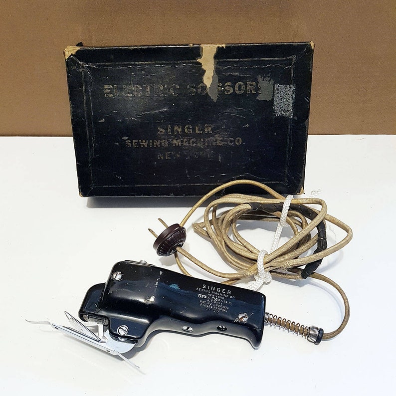 1930s Singer Electric Scissors In Working Condition With Etsy