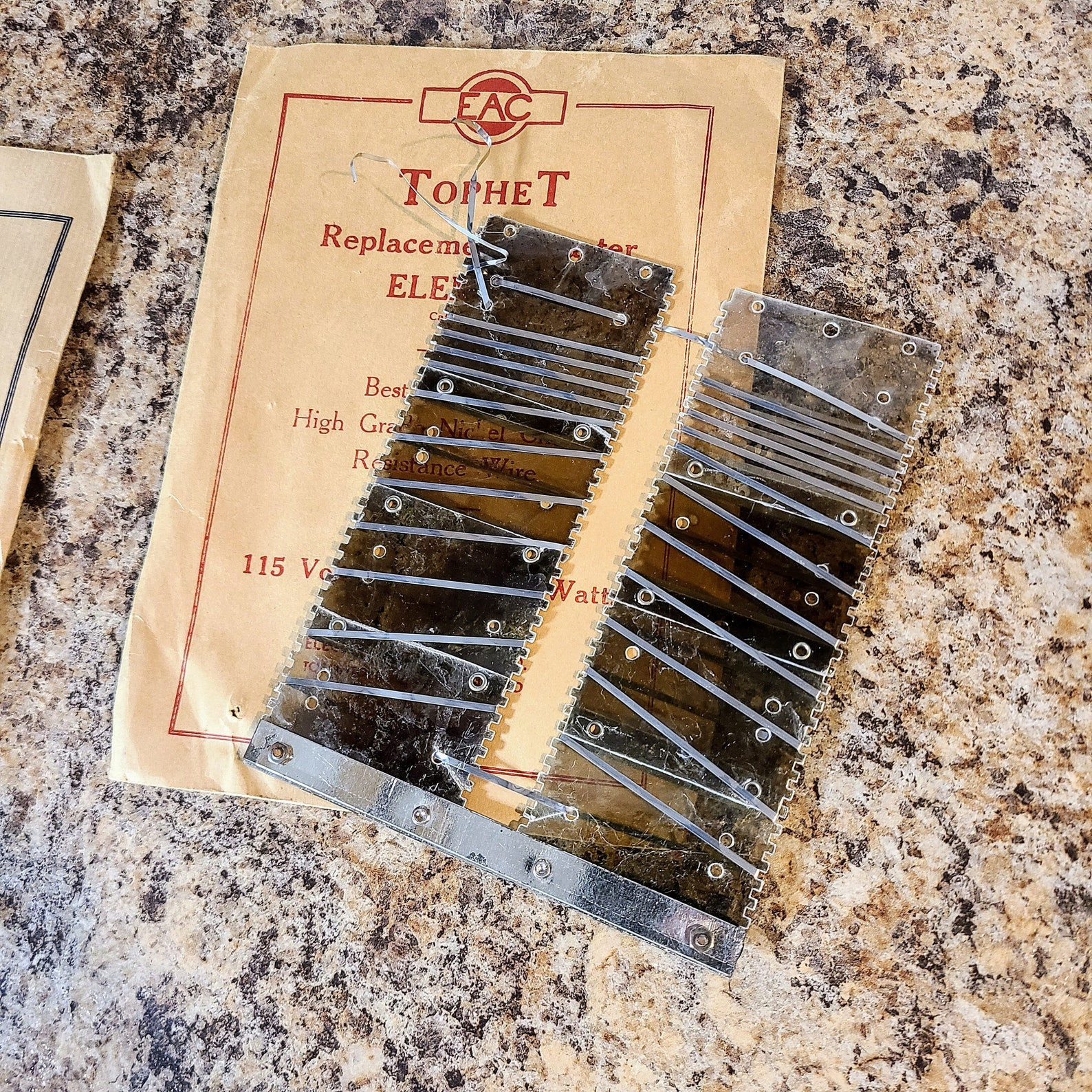 Vintage 1940s Tophet Toaster Elements New Old Stock in - Etsy