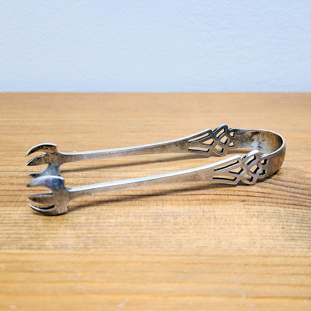 Antique Sterling Silver Sugar Cube Tongs Hallmarked & Etsy