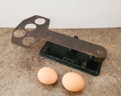 1920s Antique Primitive Beam Egg Scale, A-B-C Egg Scale, Canada Patent 226712