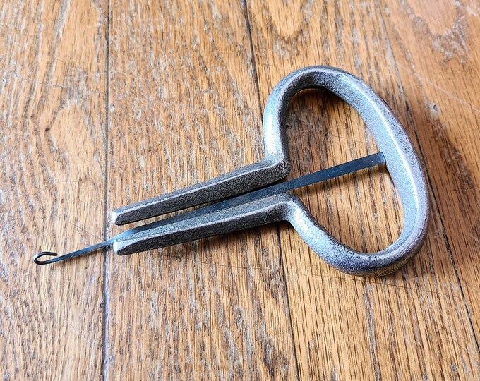 Vintage Jew's Harp Made in England Iron Mouth Lamellophone Harp, Jaw