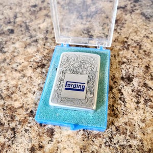 Vintage Park Lighter, Flip-Top Lighter, Murfreesboro Tennessee Made In USA, 1960s Like New In Original Box