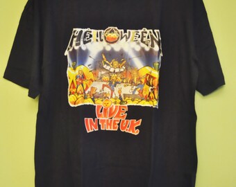 Helloween, Live In The U.K (1989) shirt. XL