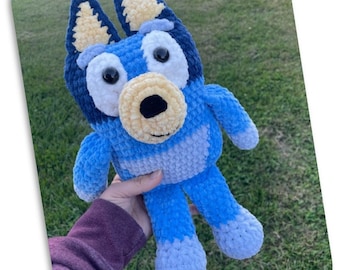 Modèle : Modèle de crochet pour chiot Big Sis Blue Heeler