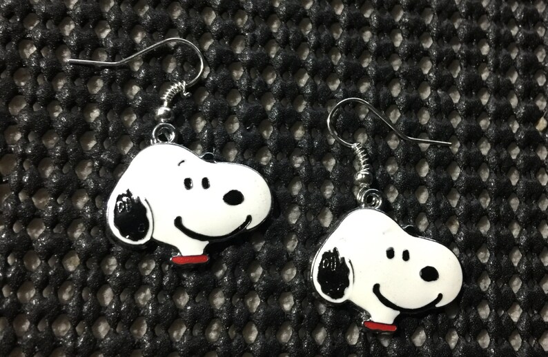 Snoopy Earrings Etsy