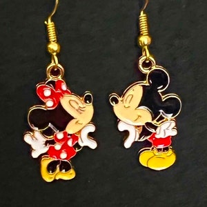 Mickey and Minnie Mouse Earrings