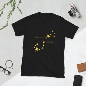 Twinkle Twinkle Little Star Short-Sleeve Unisex T-Shirt | stars, nursery rhymes, twinkle twinkle star, galaxy