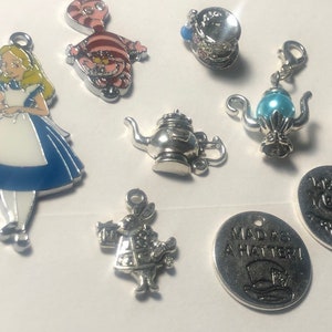 Alice in Wonderland Charms