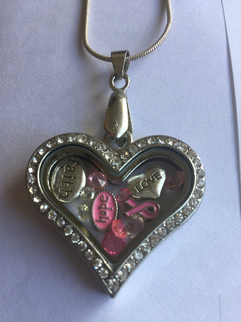 Breast Cancer Survivor Locket