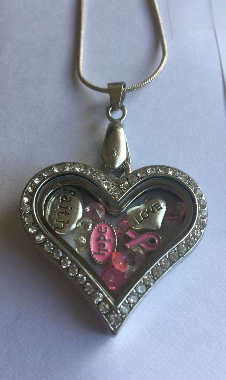 Breast Cancer Survivor Locket