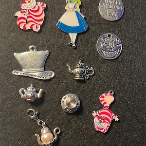 Alice in Wonderland Charms